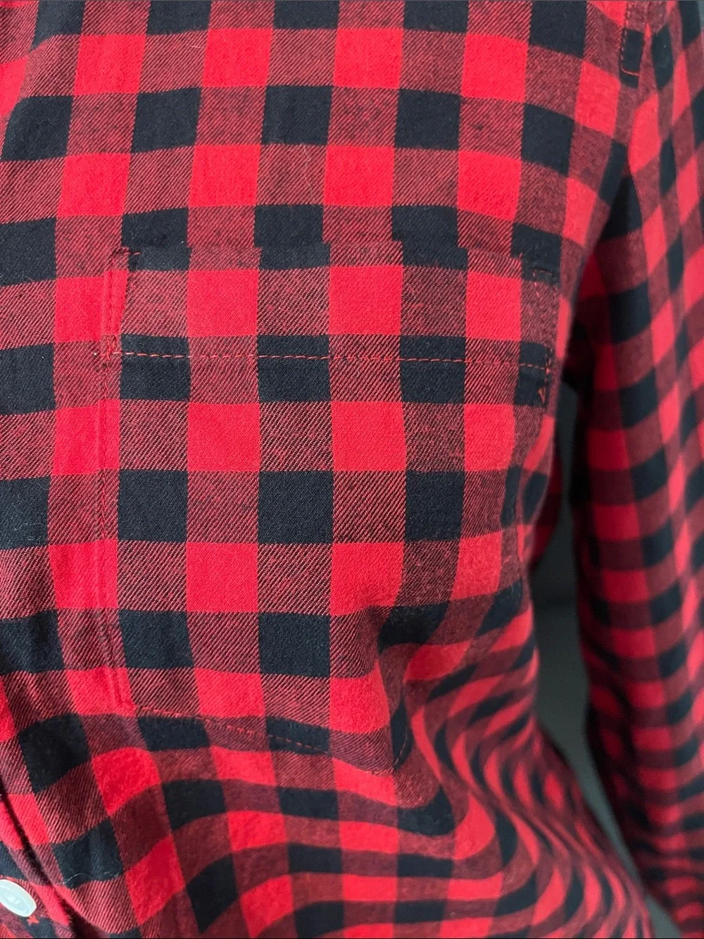 J. Crew Cotton Preppy Buffalo Check Button Down Shirt Size S